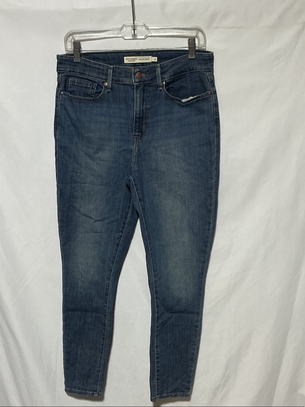 Levi Strauss Signature Midrise Skinny Women’s Jeans Sz 10